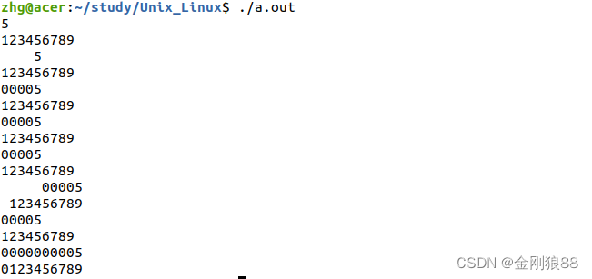 输出printf()的值_printf 输出 %_输出printf用法
